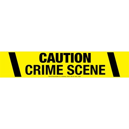 Caution Crime Scene Barricade Tape